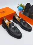 Authentic Hermes Leather Loafers - 4