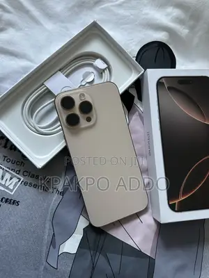 New Apple iPhone 16 Pro Max 512GB Gold