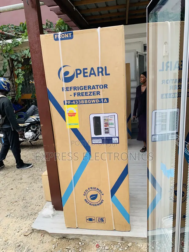 Pearl 309L Double Door Refrigerator (PF-433 Bottom-Freezer) - 1