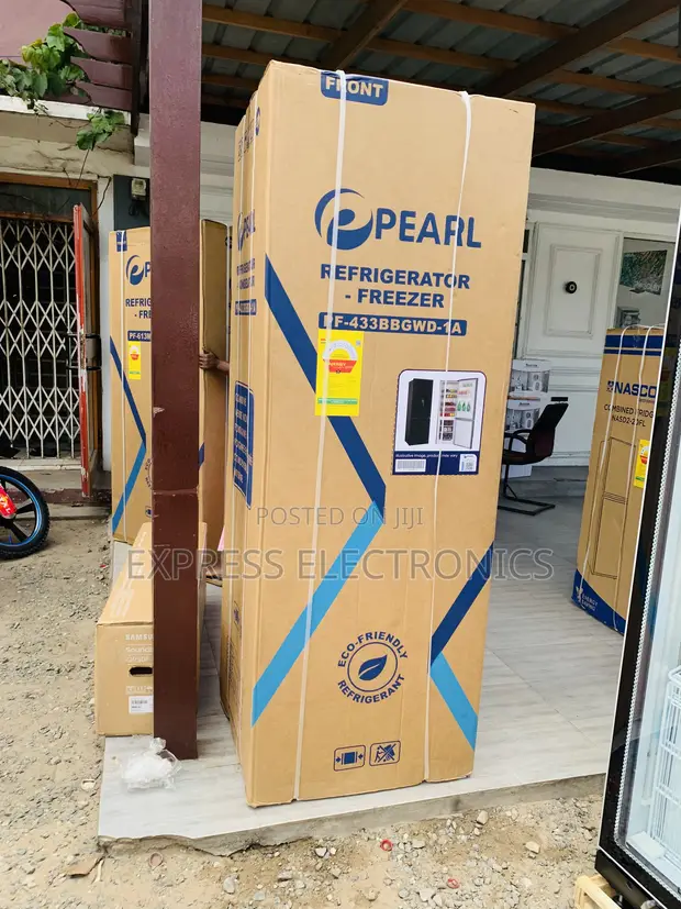 Pearl 309L Double Door Refrigerator (PF-433 Bottom-Freezer) - 1