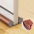 3PCS Double Sided Under Door Seal Insulation Foam - 2
