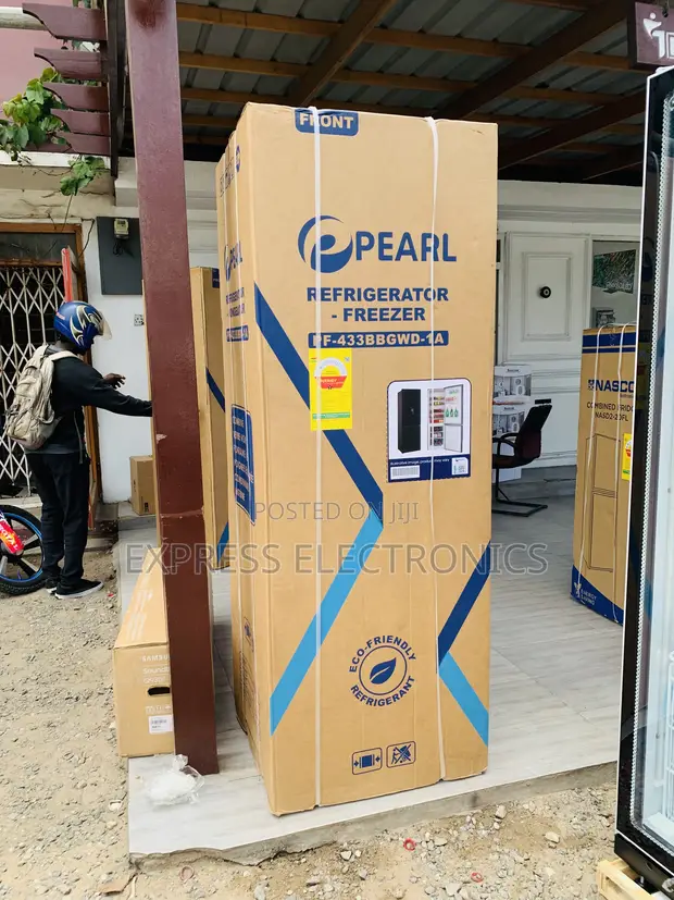 Freestanding Pearl 309L Double Door Refrigerator (PF-433 Bottom-Freeze) - 1