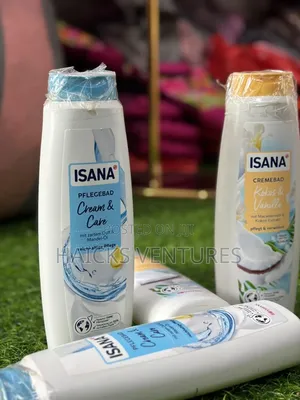 ISANA Pflegebad Cream Care 750ml with Almond Oil