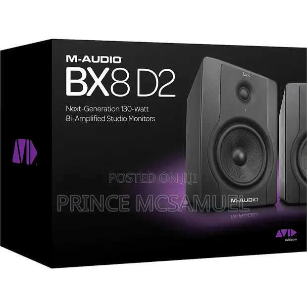 M-Audio BX8 D2 Studio Monitors - 1