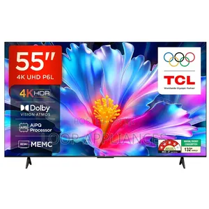 TCL 55 Inch Smart UHD 4K Google TV 55P6L
