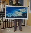Handmade Original Acrylic Painting on Canvas - 5
