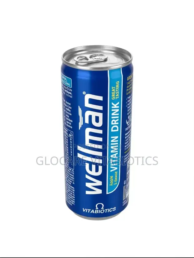 Vitabiotics Wellman Vitamin Drink Orange 250ml - 1