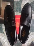 Vangelo Black Tassel Loafers - Size 42-44 - 1