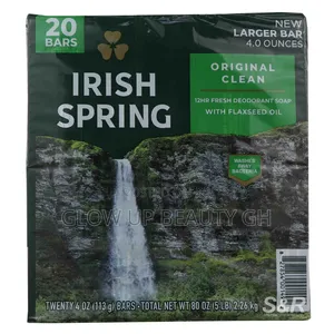 20 Bar Irish Spring Deodorant Soap