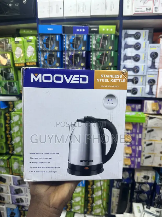 MOOVED Stainless Steel Kettle 2.0L - 1