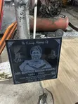 Custom Engraved Memorial Plaque / Tombstone Marker - 1