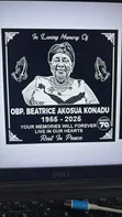 Custom Engraved Memorial Plaque / Tombstone Marker - 2