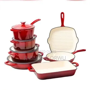 Brand New Enamel Cast Iron Cookware Set