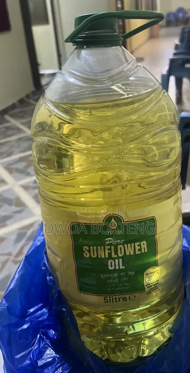 5 Litre Tesco Pure Sunflower Oil - 1