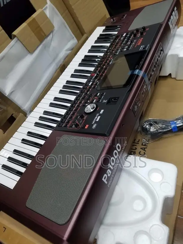 Korg Pa1000 61-Key Professional Arranger Keyboard - 1