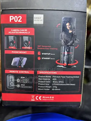 P02 Face Tracker - Smart Auto Face Tracking Phone Holder