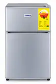 Nasco NASF2-10FL 76L Double Door Table Top Fridge - Silver - 2