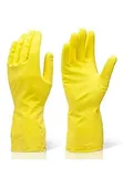 Reusable Rubber Gloves - Yellow - 2