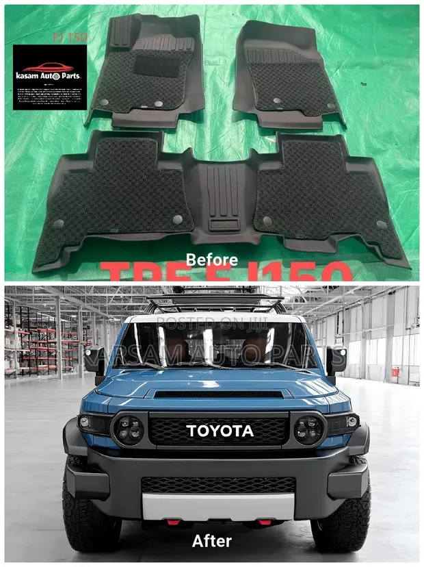 FJ Cruiser Carpet TPE Floor Mats - FJ150 - 1