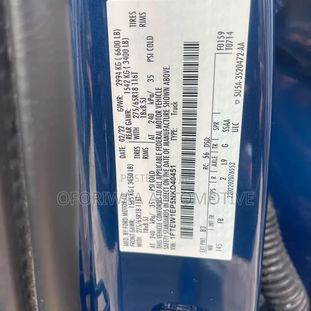 2022 Ford F-150 XLE - 1