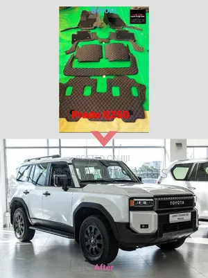 Landcruiser Prado FJ250 Floor & Boot Mats (Brand New)
