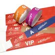 Custom Printed Tyvek Wristband Tickets - 2
