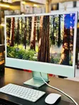 Apple iMac M1 24-inch Desktop Computer (Green) - 4