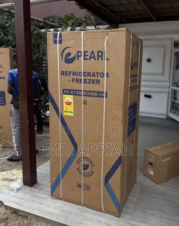 Pearl PF-613MDIXWD-1A Side by Side Refrigerator - 1