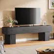 Black Farmhouse TV Stand (Entertainment Center) - 3