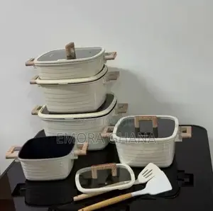 Donnor Luxury Crest 15-Piece Non-Stick Cookware Set