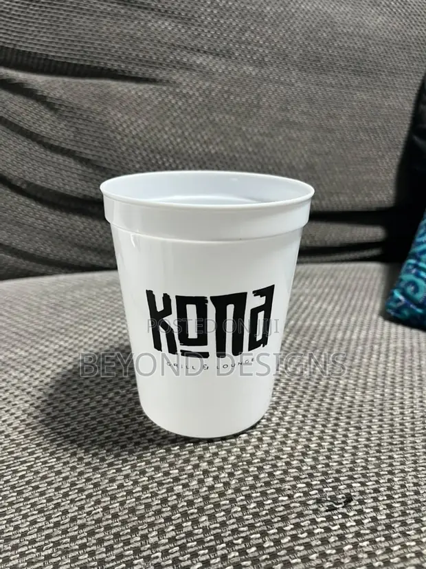 Custom Branded Reusable Plastic Cups - 1
