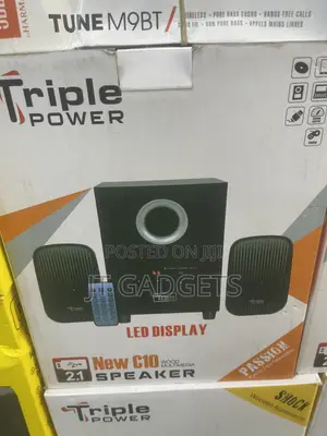 Triple Power C10 2.1 Multimedia Speaker System with Bluetooth