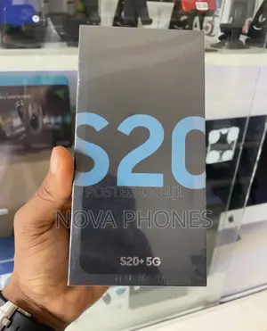 New Samsung Galaxy S20+ 128GB Black