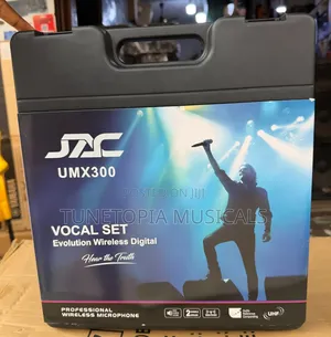 JAC UMX300 2-in-1 Professional Wireless Microphone System