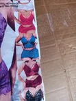 Women's Lace Bra Set - Purple - 4
