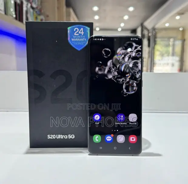 New Samsung Galaxy S20 Ultra 128GB Black - 1