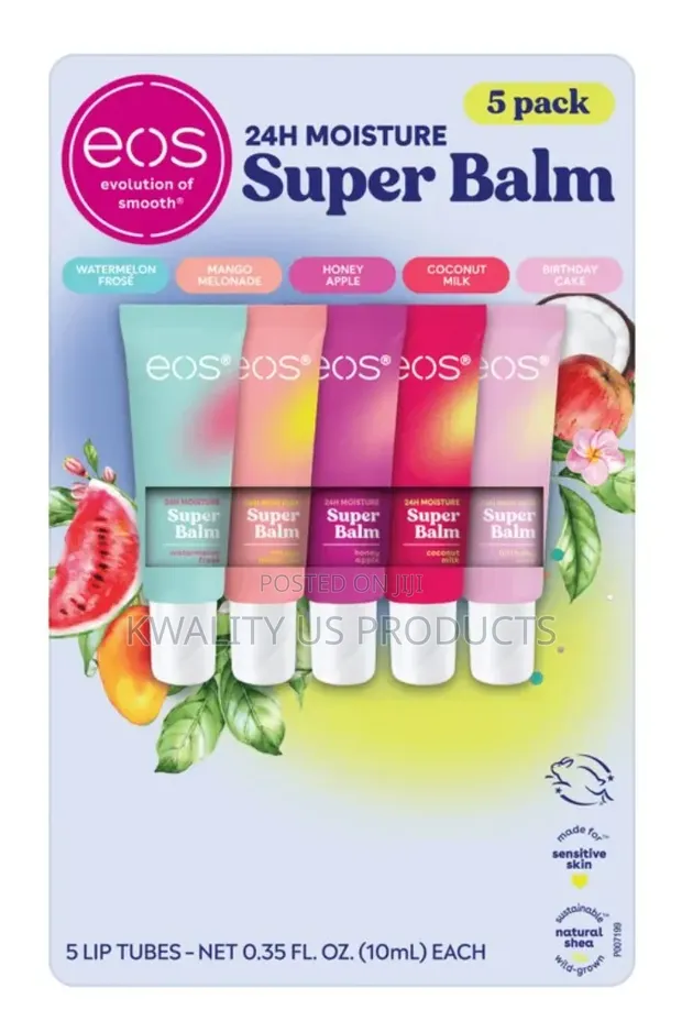 EOS 24-Hr Moisture Super Balm - 5 Pack - 1