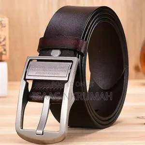 2 Pieces 120cm Men's PU Leather Belt - Black/Brown
