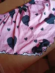 Cute Cherry Print Ribbed Pajama Set - 1