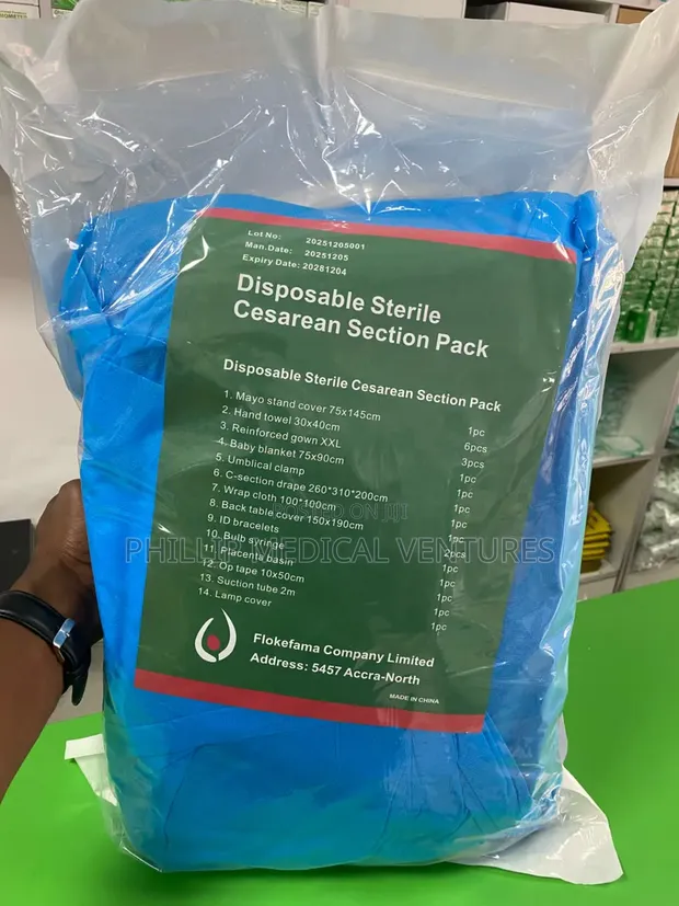 Disposable Sterile Cesarean Section Pack - 1