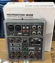 JAC JR-4 4-Channel Multifunction Audio Mixer - 1