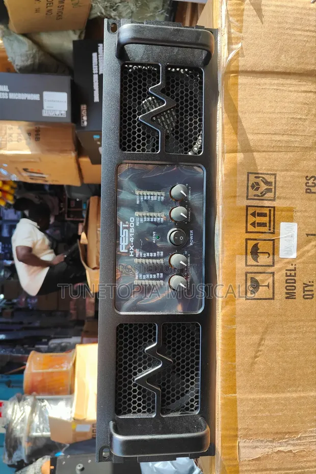 Fest HX-41500 4-Channel Professional Power Amplifier - 1