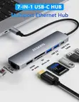 Type-C to Type-C Adapter & Charger Hub - 4