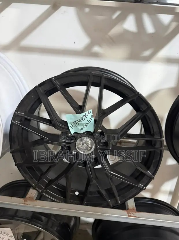 All Black 17" & 18" Alloy Rims Set - 1