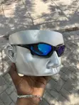 Retro Sporty Sunglasses - Black, Polarized - 3