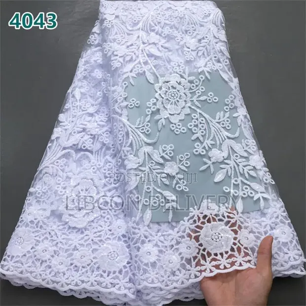 Quality Swiss Lace Fabric - 1