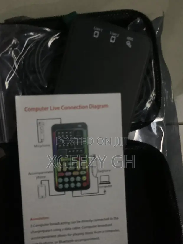 i9 Voice Device Set Portable Mini Sound Card - 1