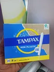 Tampax Non-Plastic Tampons (20 Count) - 2