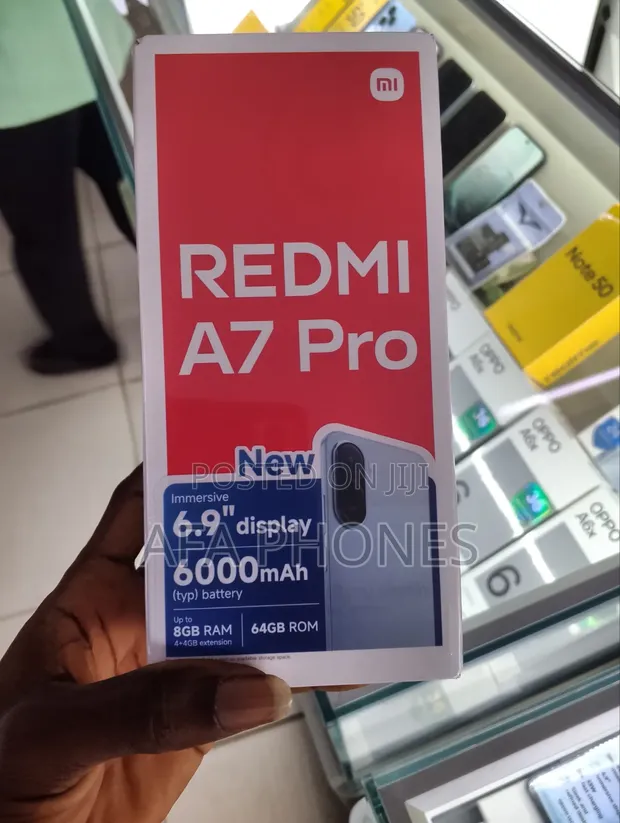 New Xiaomi Redmi A7 Pro 128GB Black - 1