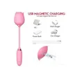 Automatic Rose Sucker 2-in-1 Vibrator - 2